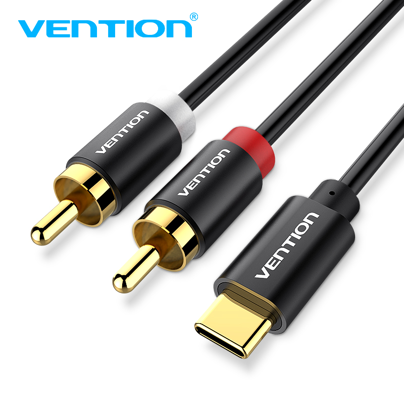 Home Cinema Ampli - Usb C Rca Audio Kabel Type-C