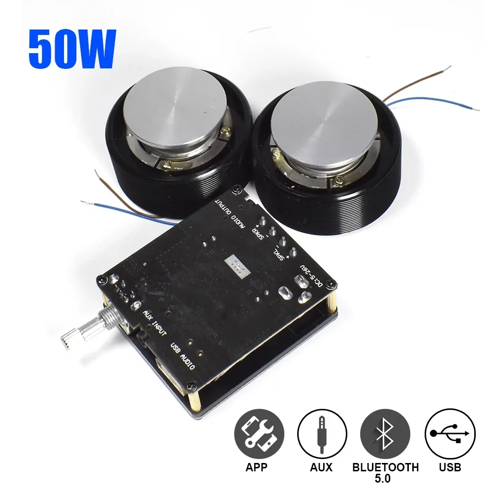 Home Cinema Ampli - 1 Set 50 W 2.0 HIFI