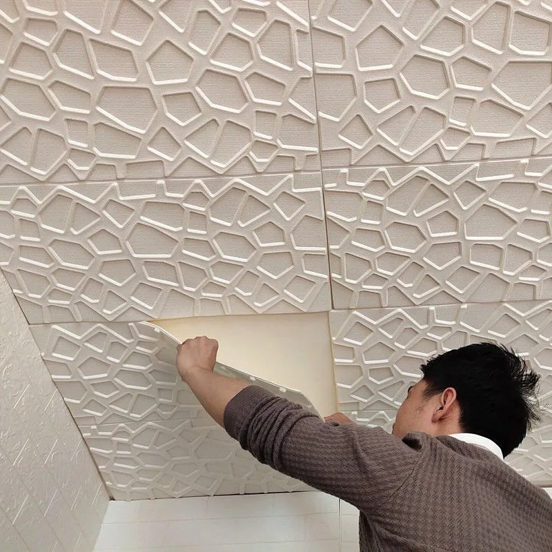 Home Cinema Wallpaper - 5-20 Stuks 35*35 Cm Plafond 3d