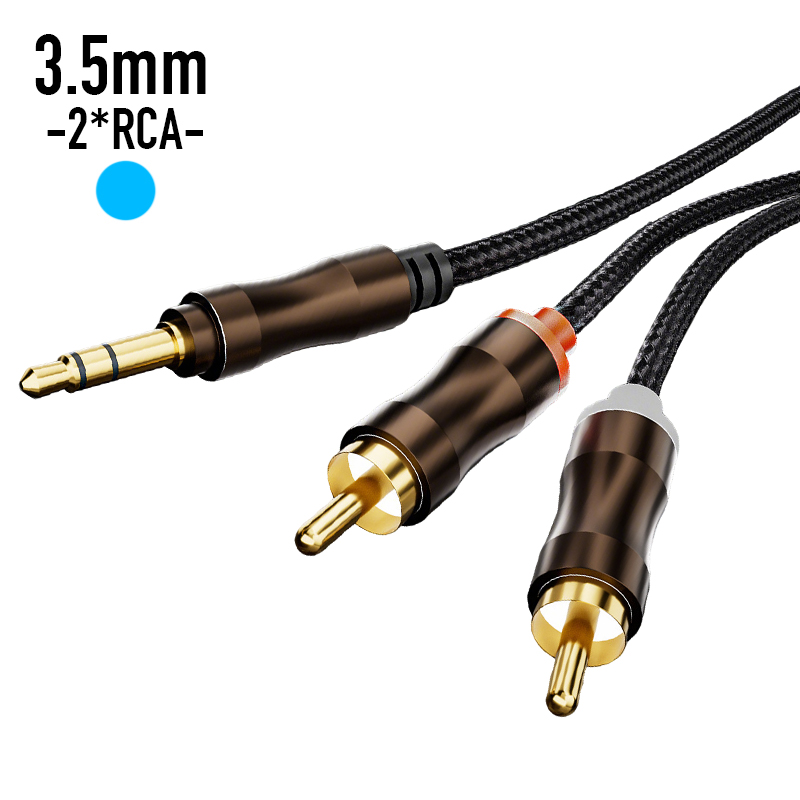 Home Cinema Ampli - RCA naar 3.5 mm jack aux