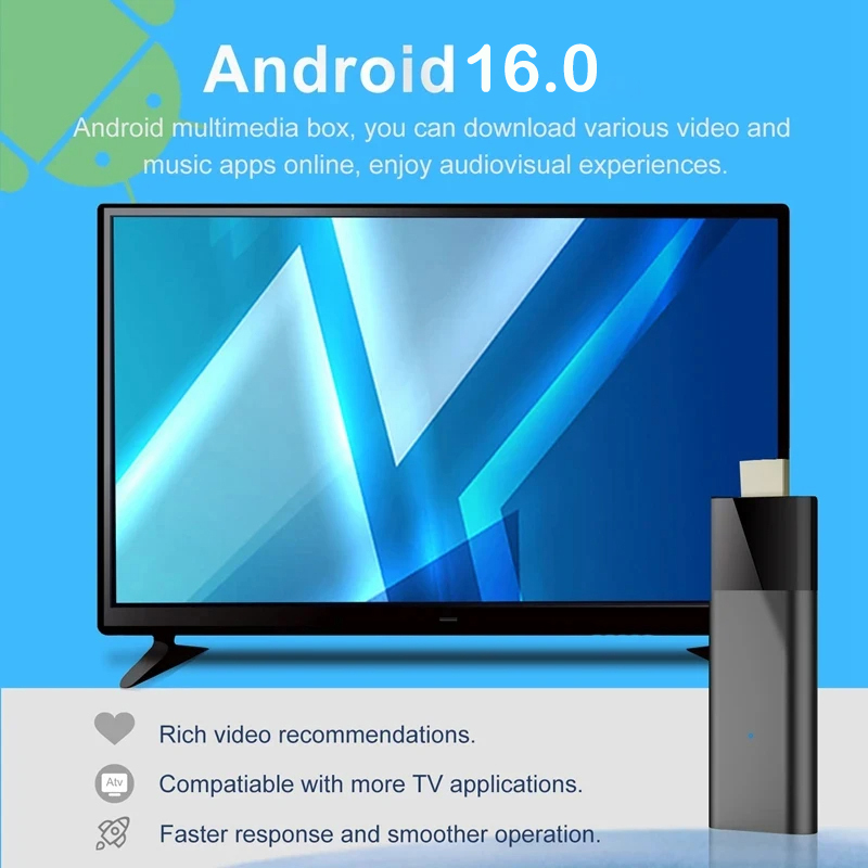 Smart TV Stick Q12 8K Android  - 4K Media Player recensie en prijs