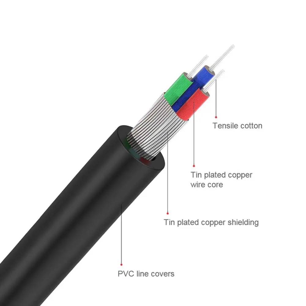 QGeeM RCA-kabel 2RCA naar 3.5  - Home Cinema Ampli recensie en prijs