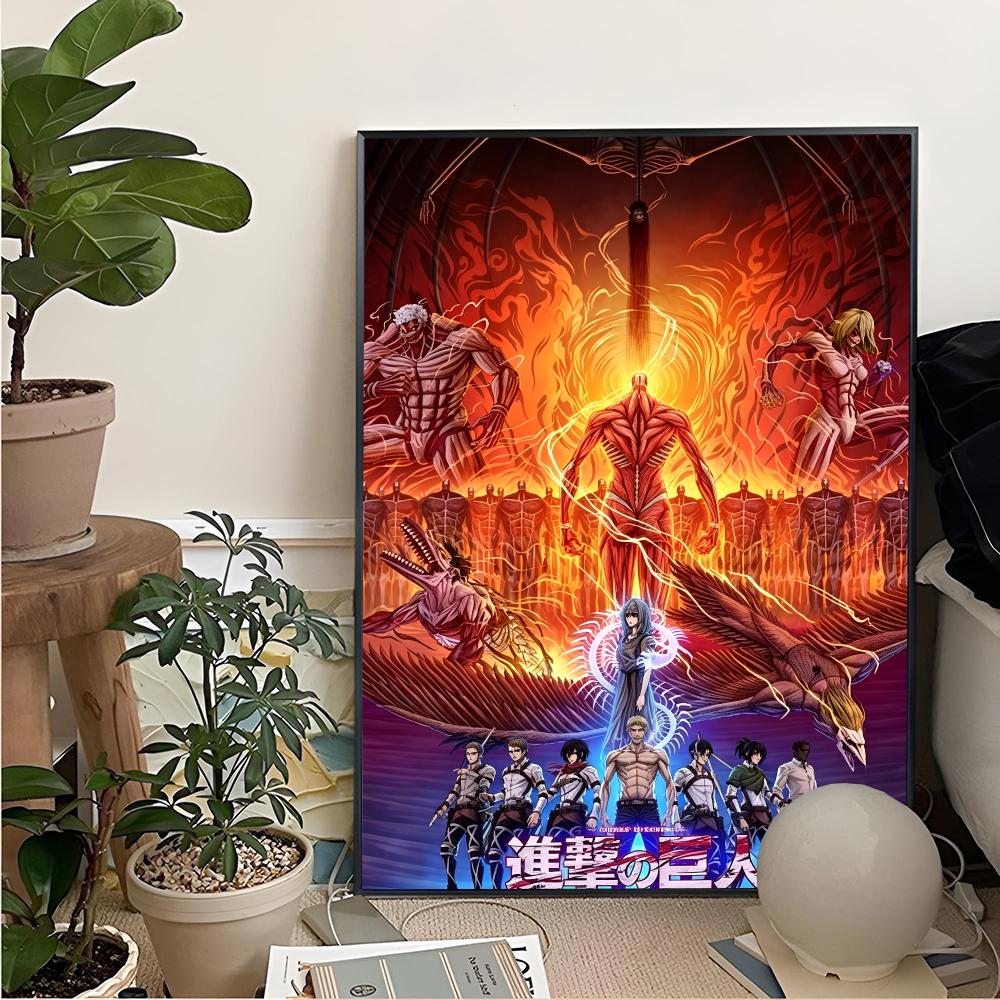 Anime Attack On T-Titan Schild - Home Cinema Wallpaper recensie en prijs
