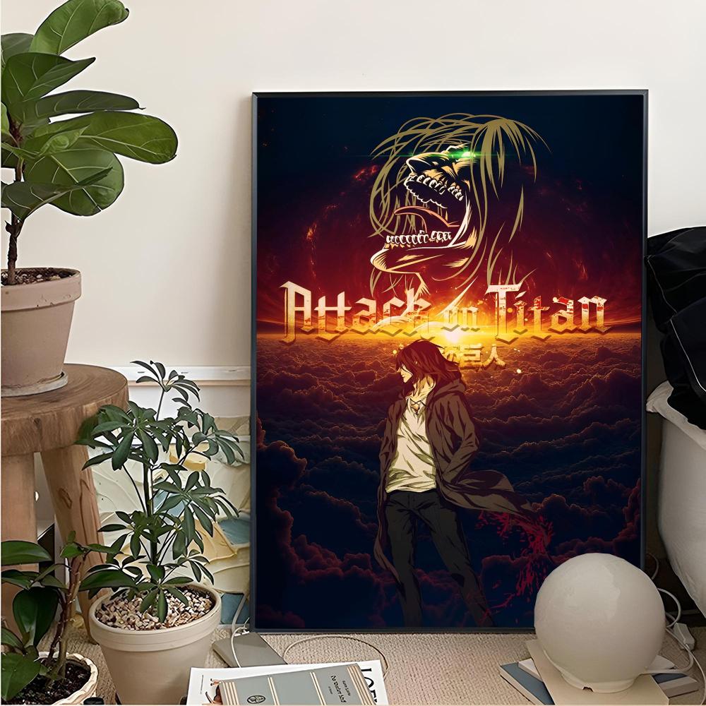 Anime Attack On T-Titan Schild - Home Cinema Wallpaper recensie en prijs