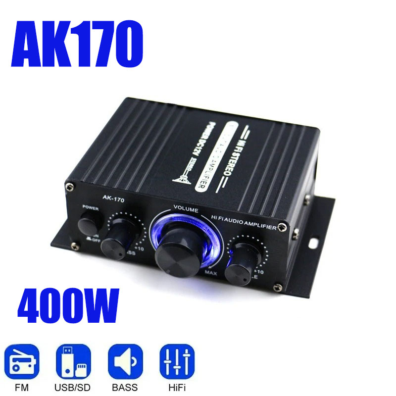 AK170 Mini Digitale Power Audi - Home Cinema Ampli recensie en prijs