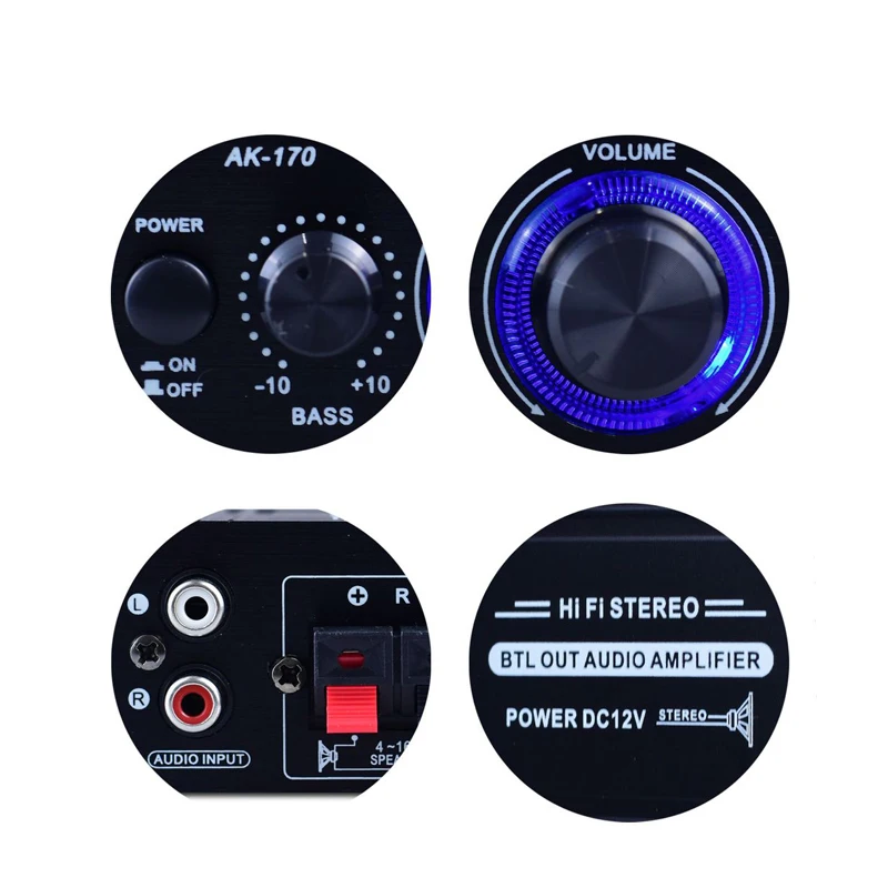 AK170 Mini Digitale Power Audi - Home Cinema Ampli recensie en prijs
