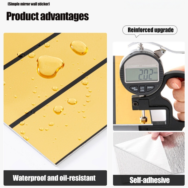 Spiegelwand sticker, peel-and- - Home Cinema Wallpaper recensie en prijs