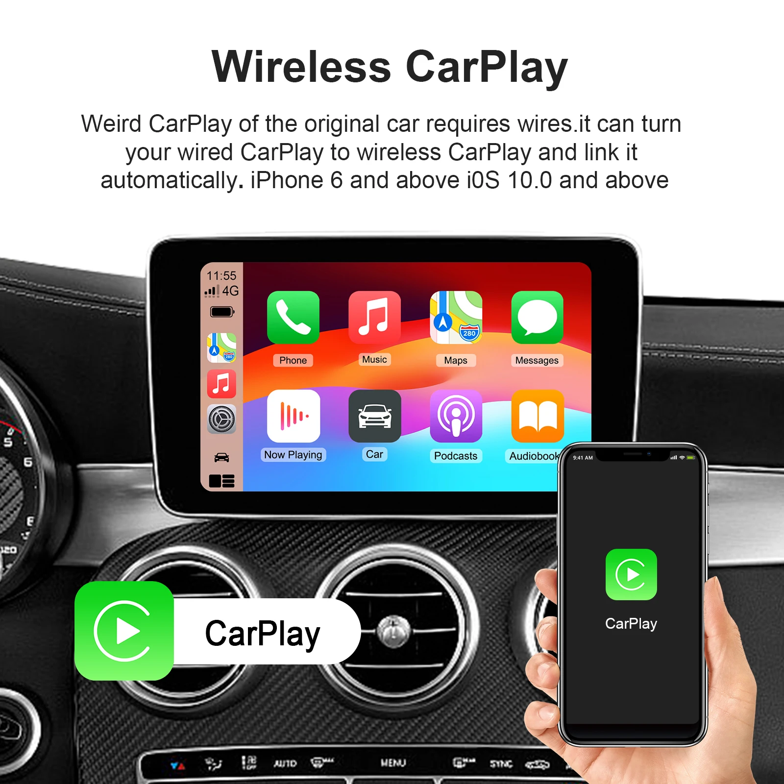 Hot Android 11 CarPlay AI Box  - Home Cinema Youtube recensie en prijs