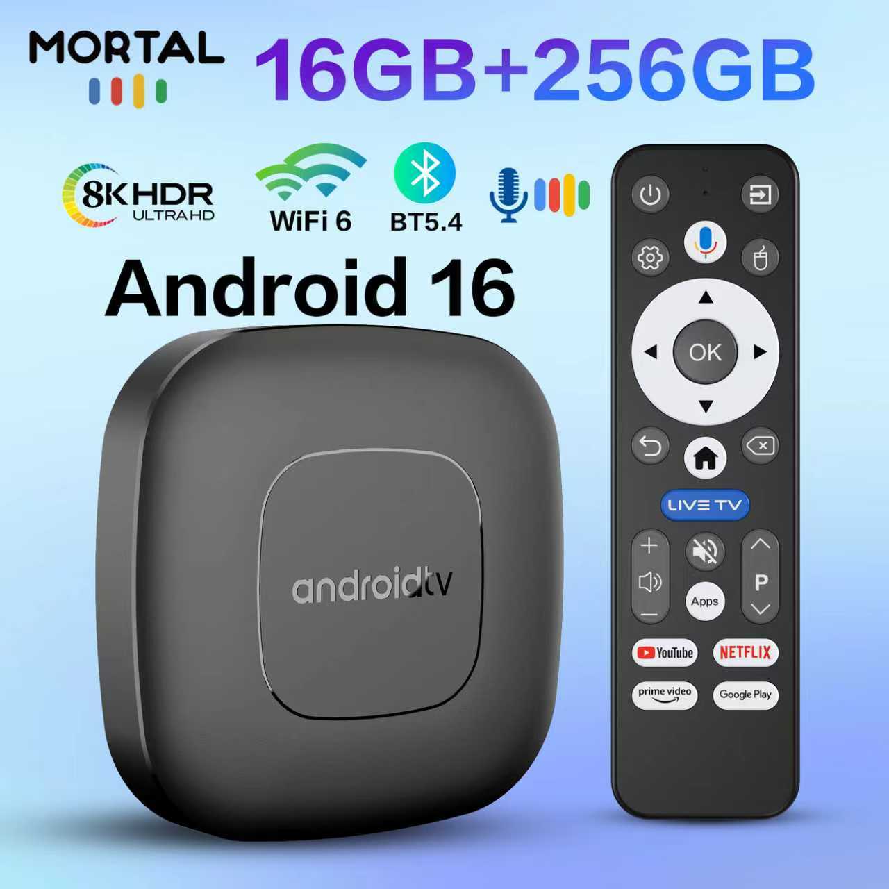 TV-box Android 16 Google Assis - Home Cinema Youtube recensie en prijs