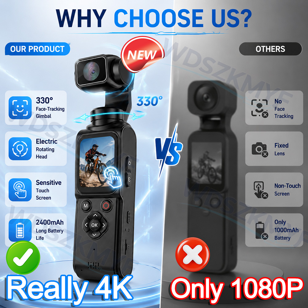 330 °   Face Track 4K draagbar - Home Cinema Youtube recensie en prijs