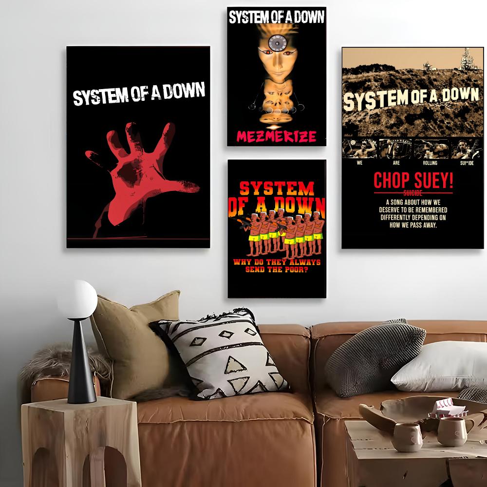 Heavy Metal Band System Of A D - Home Cinema Wallpaper recensie en prijs