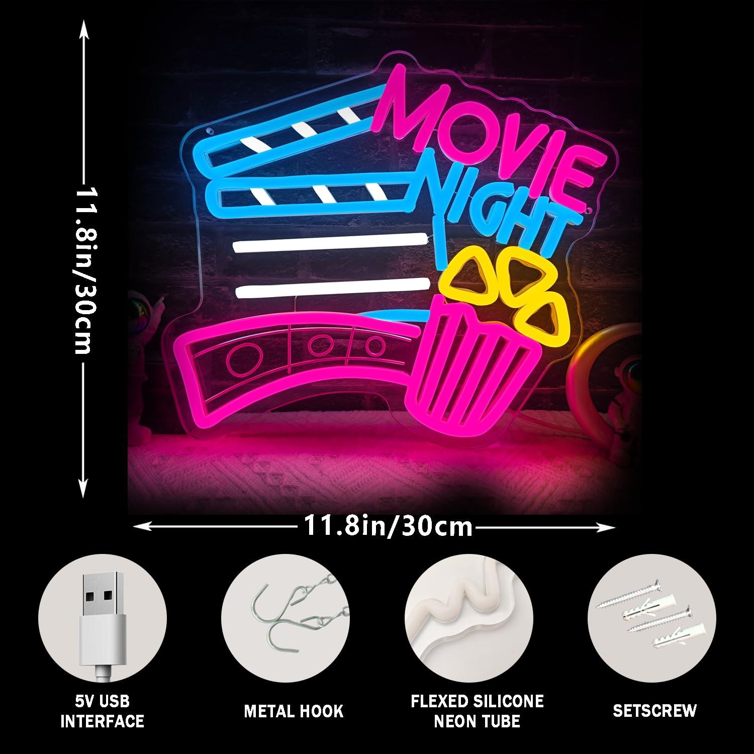Filmavond Neonlicht USB Dimbaa - Home Cinema Night recensie en prijs