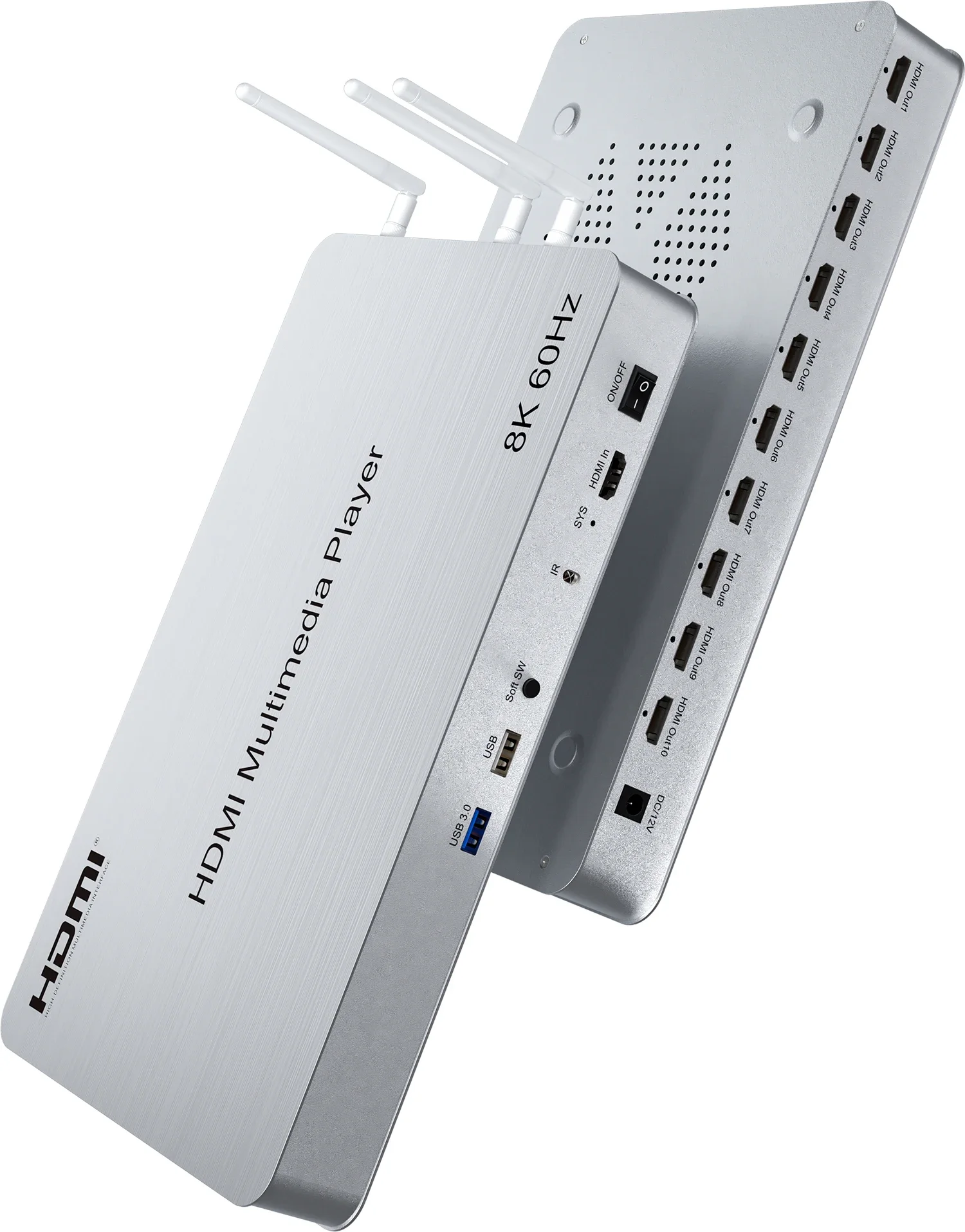 H.265 8K 60Hz 10-poorts HDMI m - 4K Media Player recensie en prijs