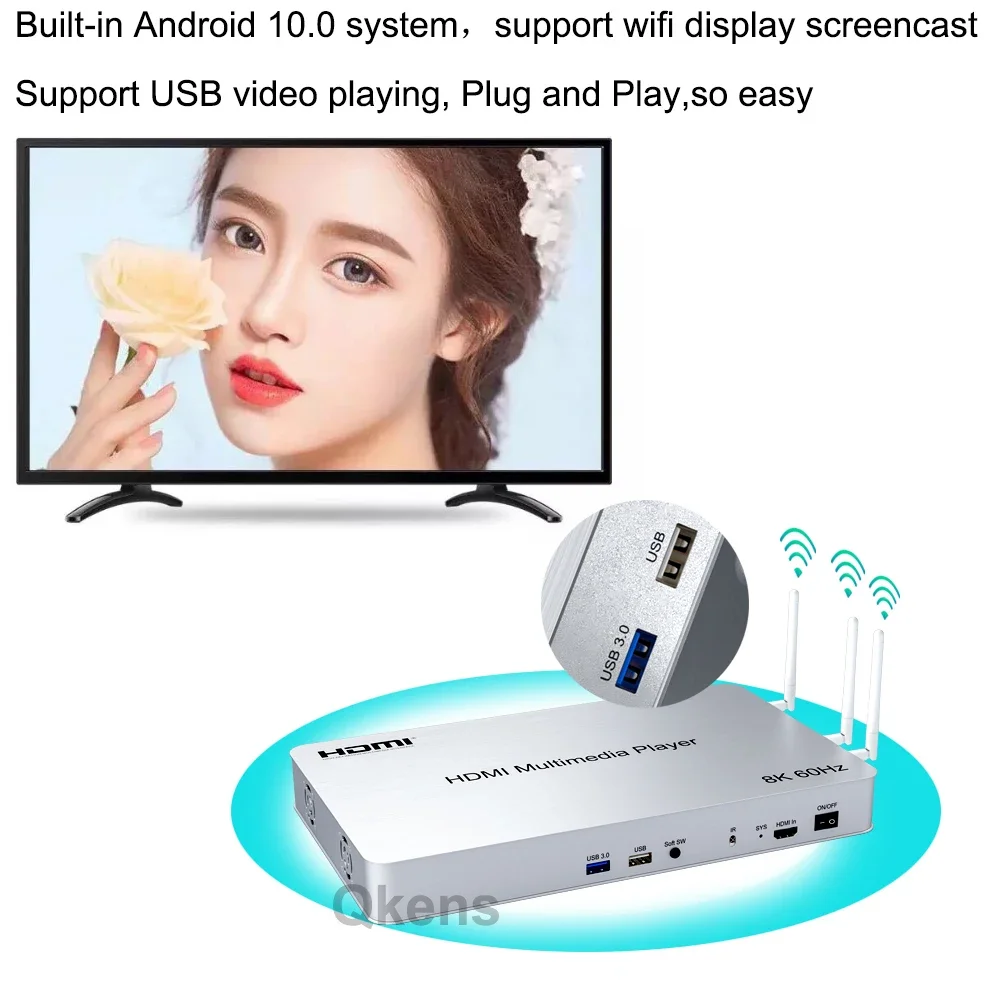 H.265 8K 60Hz 10-poorts HDMI m - 4K Media Player recensie en prijs