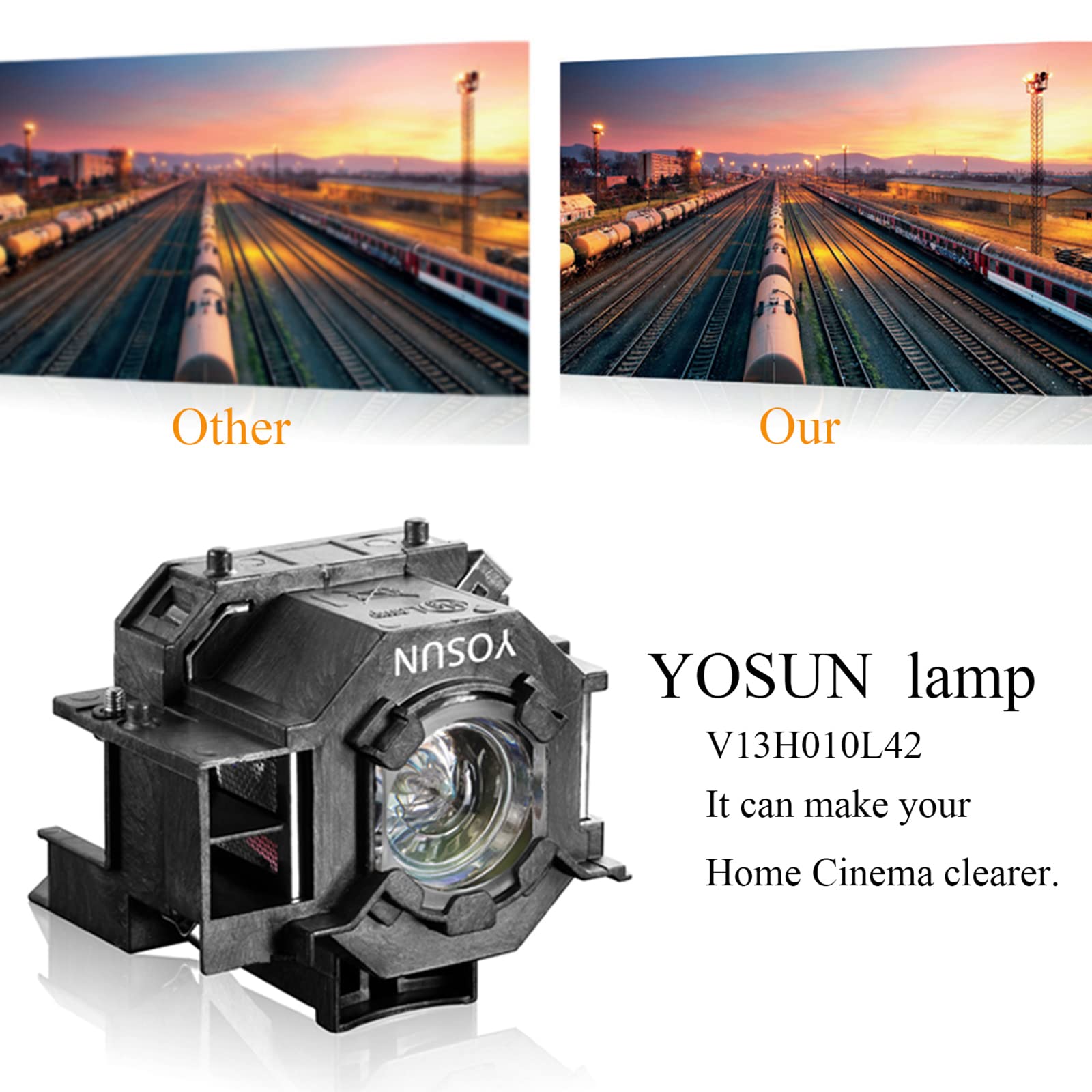 v13h010l42 Projectorlamp voor  - Home Cinema Epson recensie en prijs