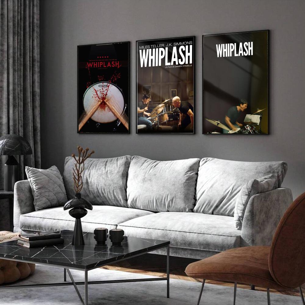 Klassieke Whiplash-filmposter  - Home Cinema Wallpaper recensie en prijs