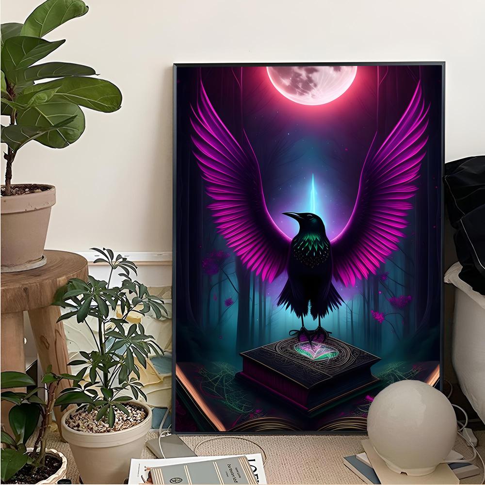 Zwarte Raaf En Magische Uil Sc - Home Cinema Wallpaper recensie en prijs