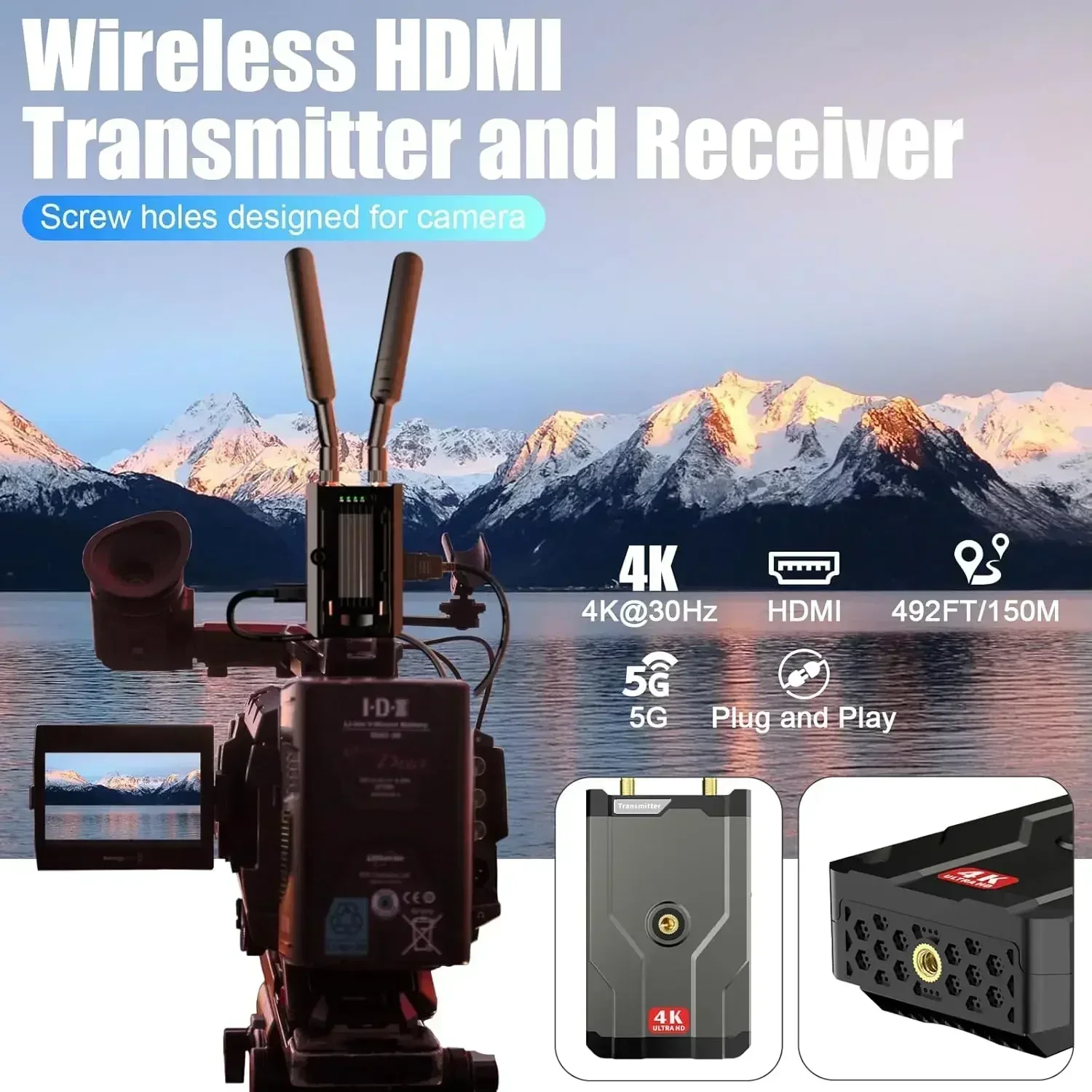 HDMI Draadloze 4K Zender en On - Home Cinema Youtube recensie en prijs