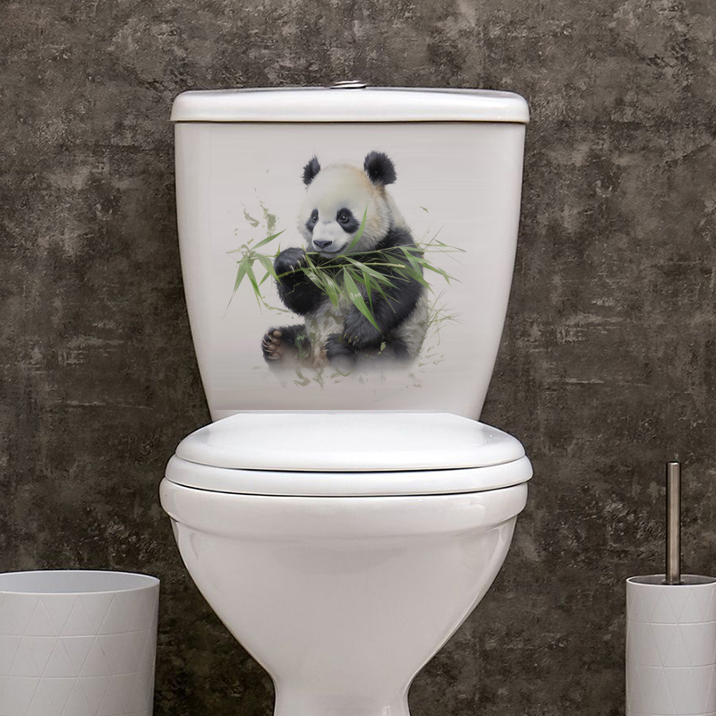 C76 #   Aquarel Panda muurstic - Home Cinema Wallpaper recensie en prijs