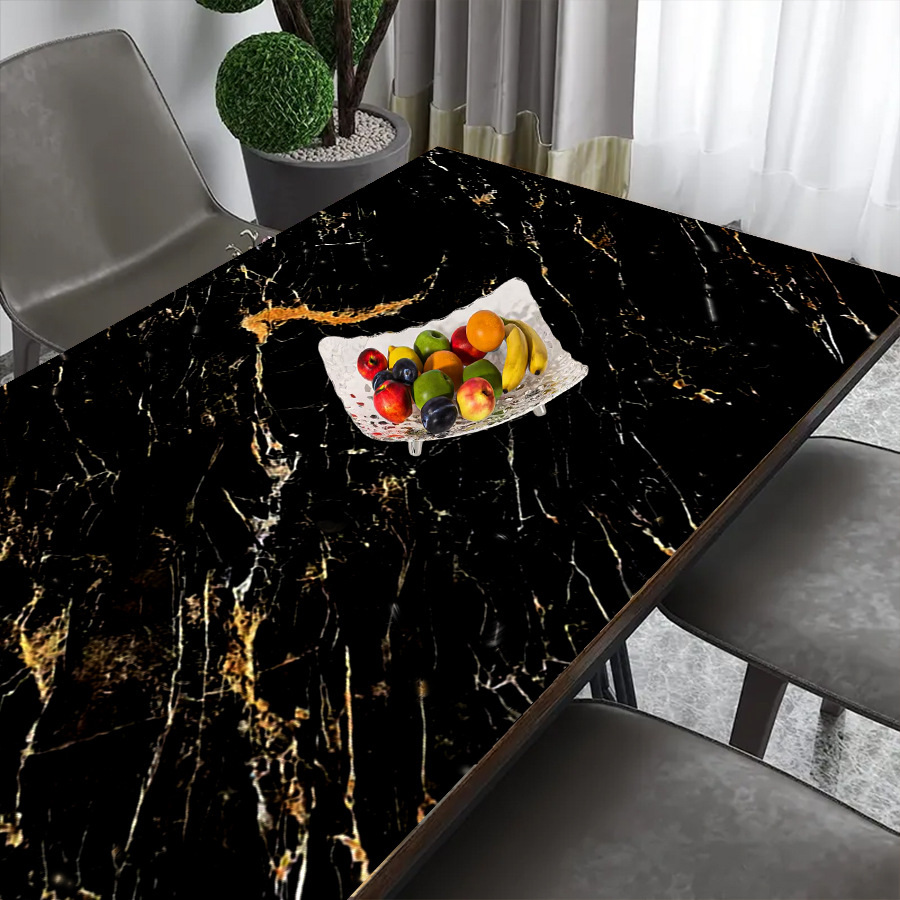 Zwart marmerpatroon goud zelfk - Home Cinema Wallpaper recensie en prijs