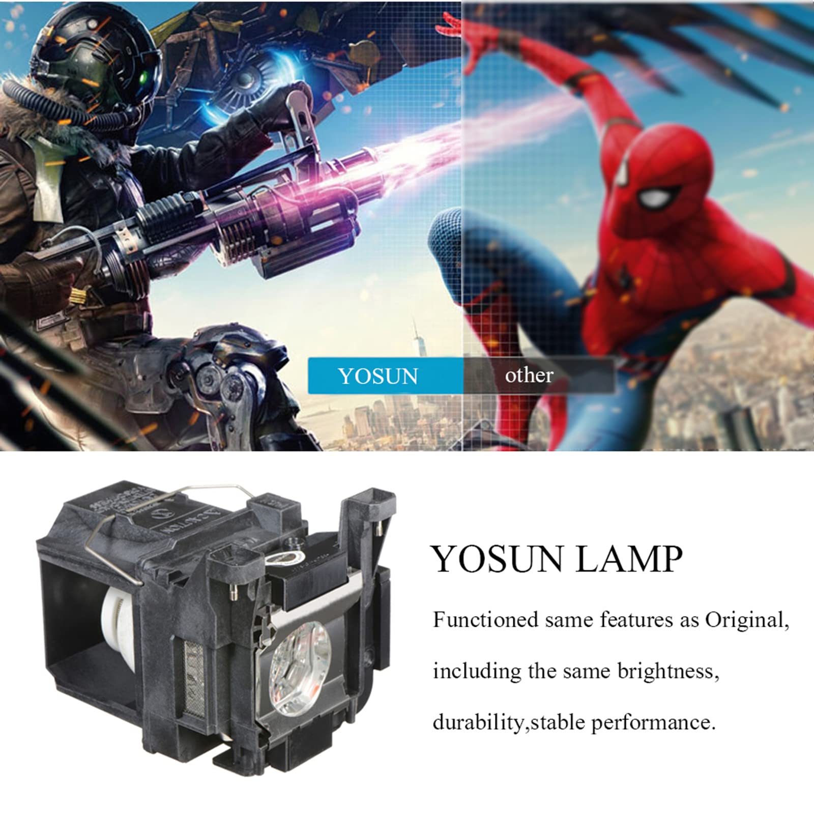 v13h010l89 projectorlamp voor  - Home Cinema Epson recensie en prijs
