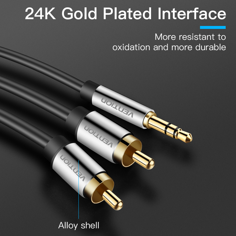 Ventie RCA Kabel 3.5 naar 2rca - Home Cinema Ampli recensie en prijs