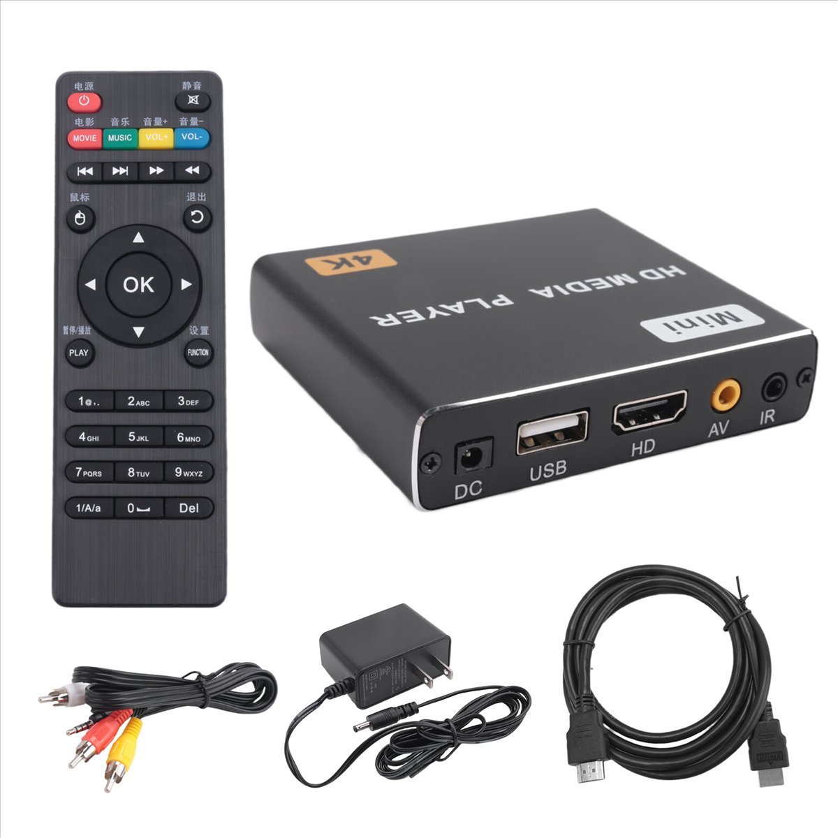 A40I Mini 4K HDD mediaspeler 1 - 4K Media Player recensie en prijs