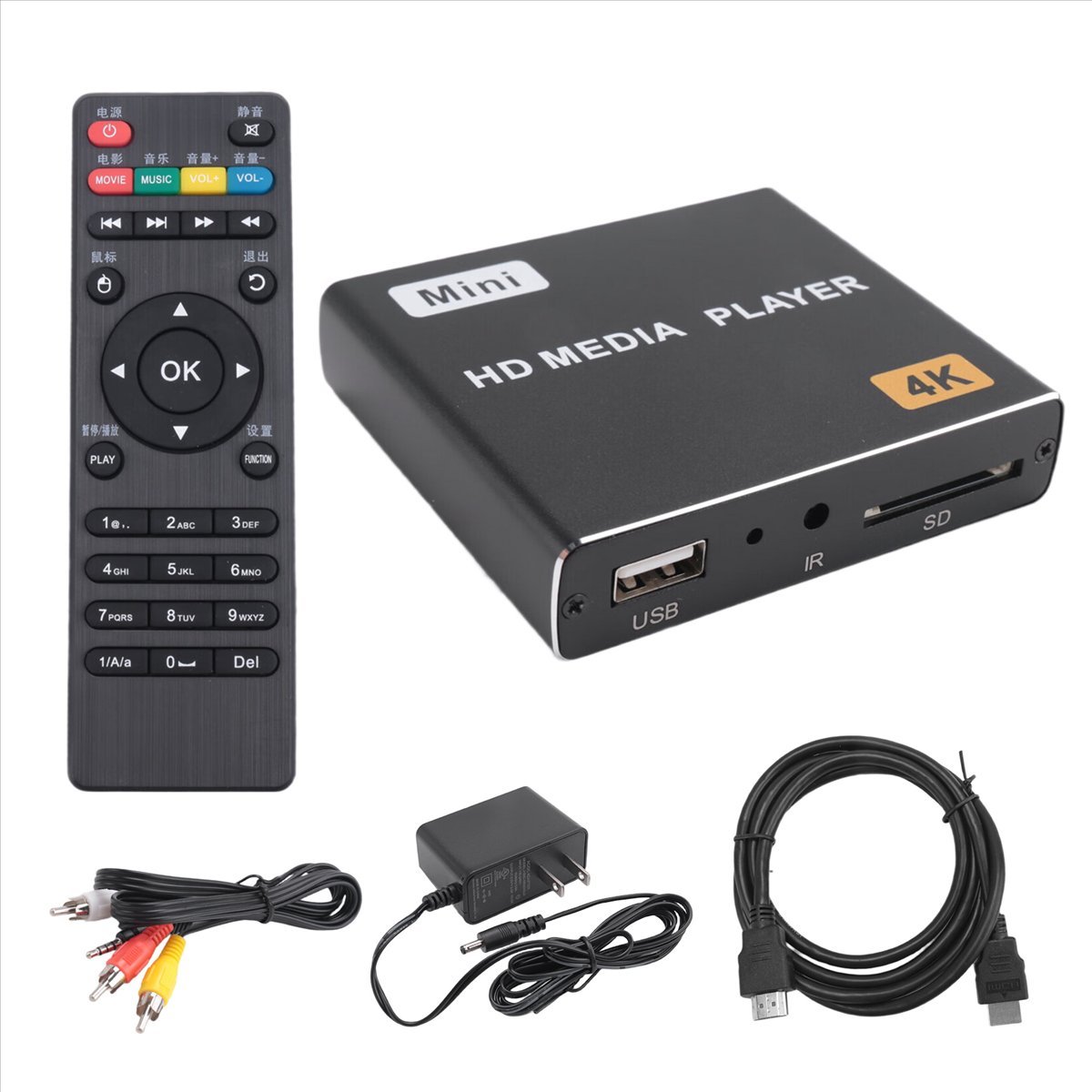 A40I Mini 4K HDD mediaspeler 1 - 4K Media Player recensie en prijs